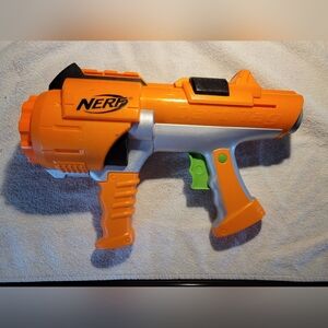 Nerf Blaster - Vibrant Orange and Silver